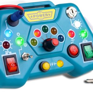 Tableau d&rsquo;activité Montessori Loyzico : jouet sensoriel idéal pour enfants de 1 à 4 ans