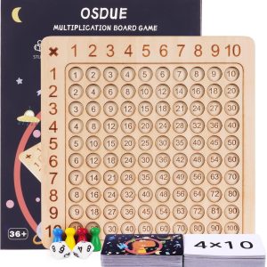 Tableau de multiplication Montessori : jeu d&rsquo;apprentissage et de calcul pour enfants