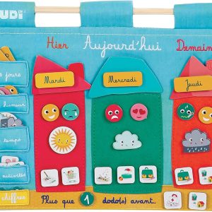 Tableau éducatif Montessori « Le Temps qui Passe » pour enfants dès 3 ans