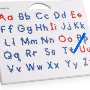 Tableau magnétique Montessori pour l&rsquo;apprentissage de l&rsquo;alphabet pour enfants de 3 à 5 ans