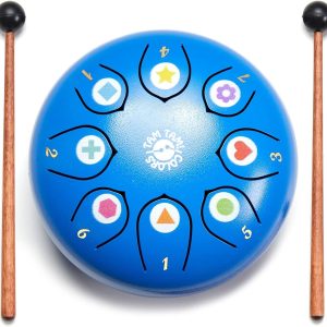 Tambour handpan Montessori pour enfants : initiation musicale dès 3 ans