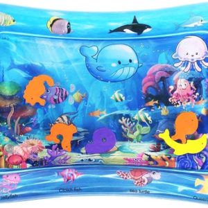 Tapis d’eau Montessori pour bébé : activité amusante sous-marine