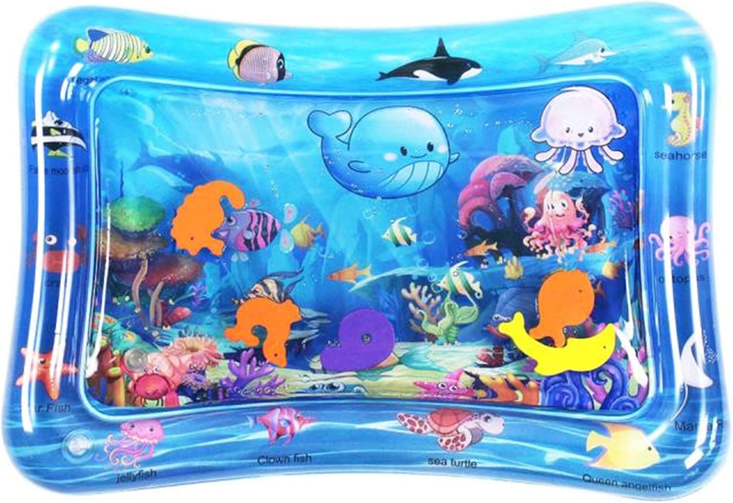 Tapis d’eau Montessori pour bébé : activité amusante sous-marine