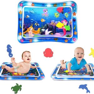 Tapis d&rsquo;eau gonflable Montessori pour bébés de 3 à 12 mois
