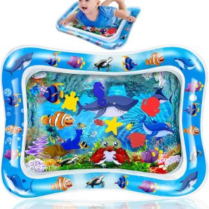 Tapis d&rsquo;eau gonflé Montessori pour bébé et tout-petit : amusement garanti dès 3 mois