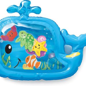 Tapis d&rsquo;eau sensoriel Montessori Infantino Pat & Play – bleu