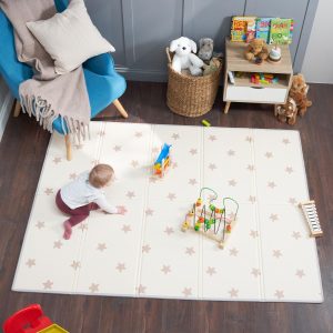 Tapis d&rsquo;éveil Montessori Bubba Bear XXL pour bébé – Développement sensoriel
