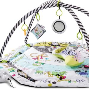 Tapis d&rsquo;éveil bébé 2 en 1 Kinderkraft Smartplay : éducatif et Montessori