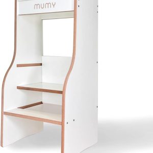 Tour d&rsquo;Apprentissage Montessori EasyStep Mumy : Réglable et Anti-Taches, Fabriquée en Italie