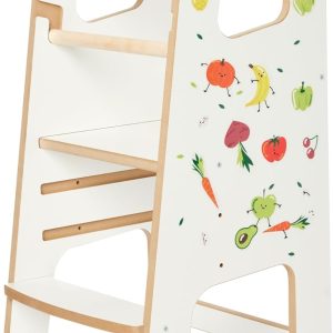 Tour d&rsquo;Observation Montessori Garronda pour Enfants en Bois Blanc