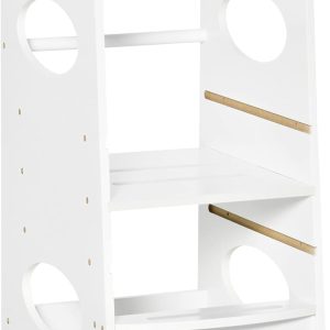 Tour d&rsquo;Observation Montessori Homcom pour Enfants : Hauteur Réglable et Sécurisée