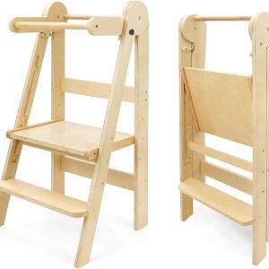 Tour d&rsquo;apprentissage Montessori 509 Lofty : pliable et réglable pour enfants