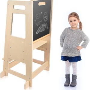 Tour d&rsquo;apprentissage pliable Montessori pour enfants