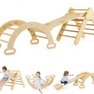 Tour d&rsquo;escalade Montessori 7 en 1 pour enfants de 1 an et plus