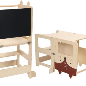 Tour d&rsquo;observation Montessori 3 en 1 pour enfants de 1 à 3 ans – Labebe