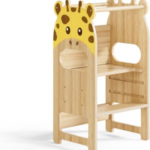 Tour d’observation Montessori Kotsy : aide de cuisine réglable pour enfants