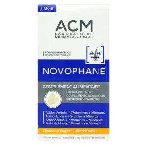 acm novophane programme de 3 mois 180 gelules