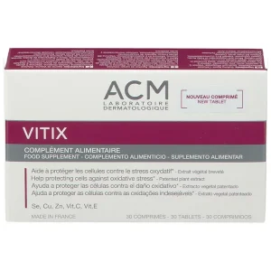 acm vitix complements alimentaires b/30