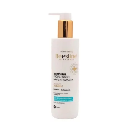 Beesline gel nettoyant éclaircissant visage peaux mixtes à grasses 250ml