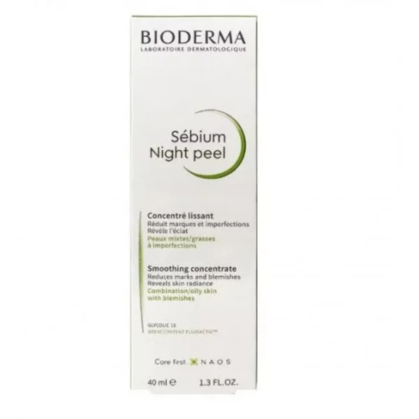 bioderma sebium night peel 40ml