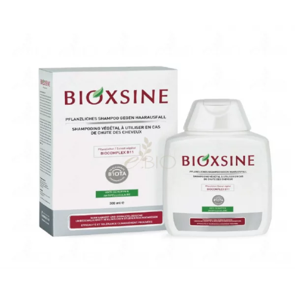 bioxsine shampooing anti-chute anti-pelliculaire 300ml
