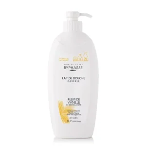 Byphasse lait de douche fleur de vanille de lait 1l
