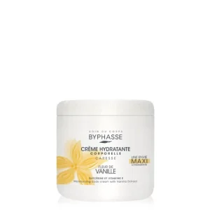 Byphasse creme hydratante corporelle à l’extrait de vanille 500ml