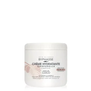 Byphasse creme hydratante corporelle à l’huile de coco 500ml