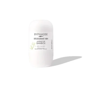 Byphasse déodorant roll on anti taches huile bambou 50ml