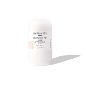 Byphasse déodorant roll on anti taches huile d’amande douce 50ml