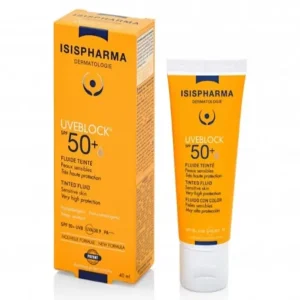 isispharma uveblock 50+ fluide teinte 40ml