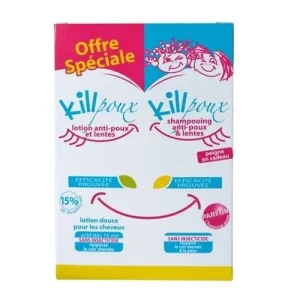 killpoux pack anti-poux shampoing+ lotion
