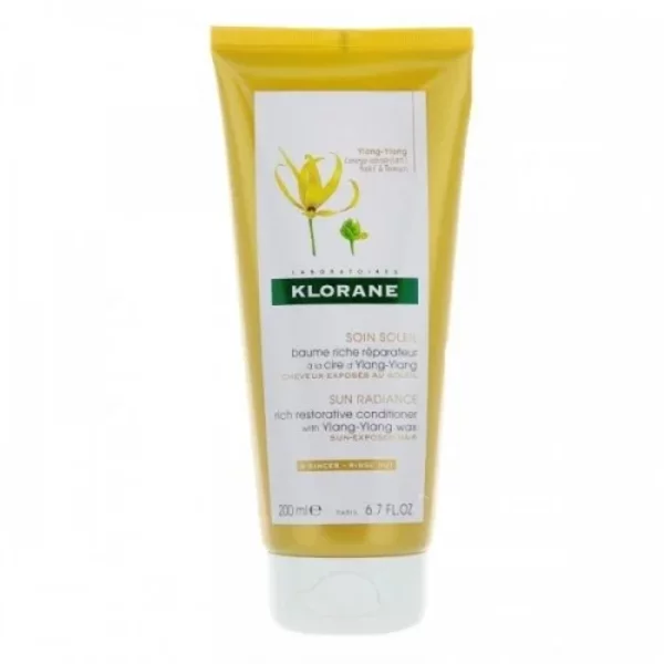 klorane soin soleil baume riche reparateur a la cire d’ylang-ylang 200 ml