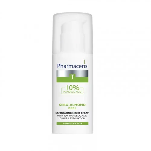 pharmaceris t sebo-almond peel crème nuit 50ml