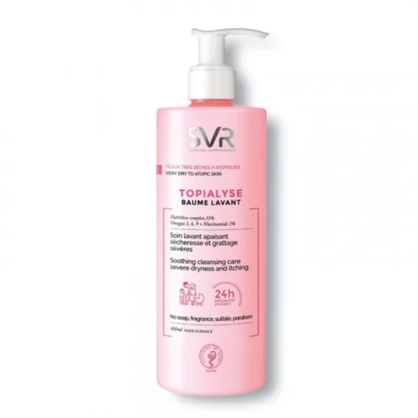 svr topialyse baume lavant 400ml