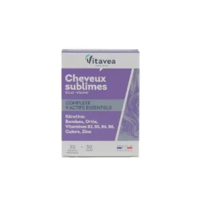vitavea cheveux sublimes gelules B/30